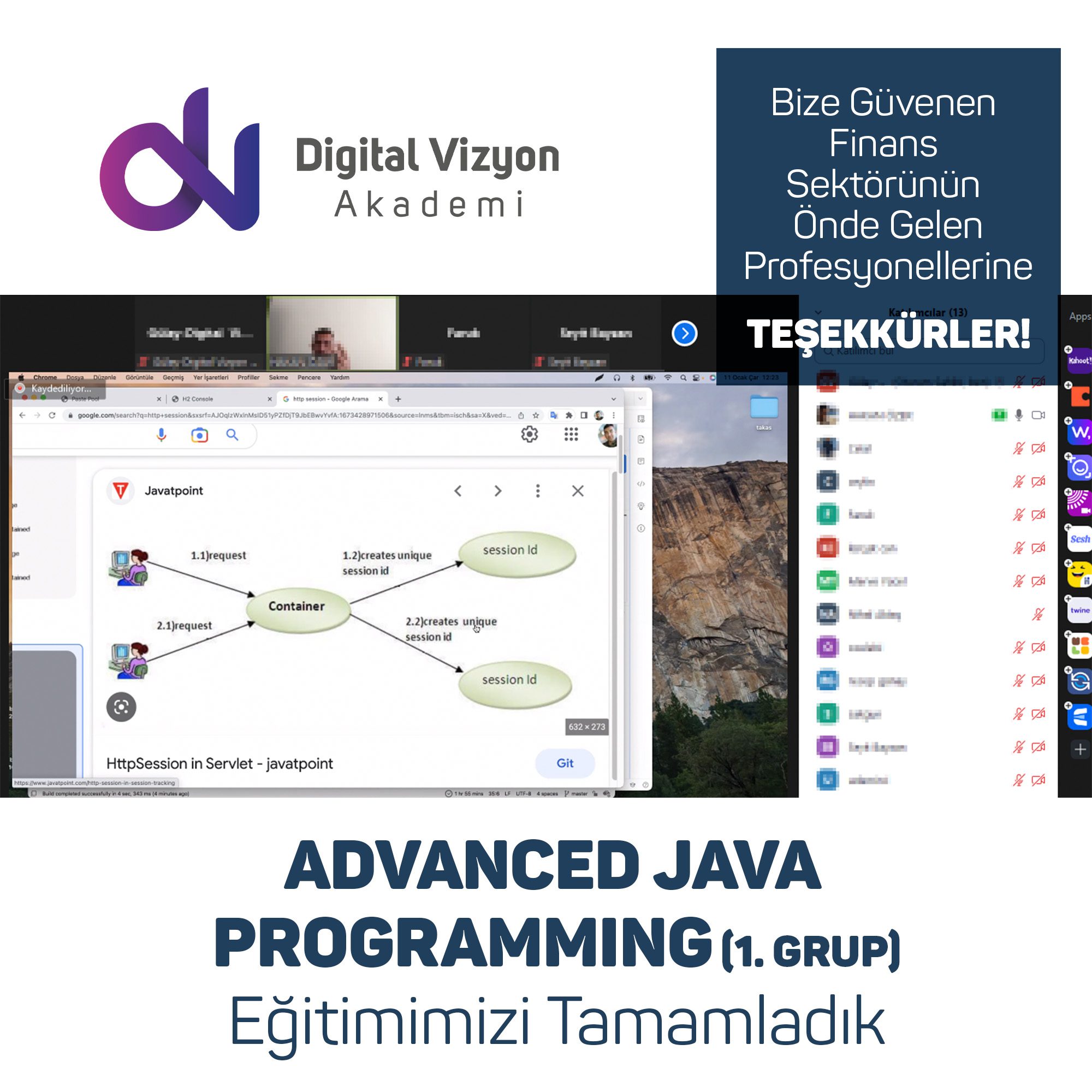 Advanced Java Programming (1. Grup) Eğitimi — Advanced Java Programming (1. Grup) Eğitimi