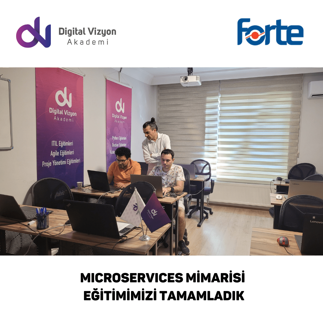 Microservices Mimarisi eğitimi — Forte Bilgi İletişim Teknolojileri ve Savunma Sanayi A.Ş. eğitimi