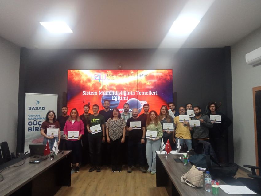Systems Engineering Eğitimi (3. Grup) — SASAD eğitimi