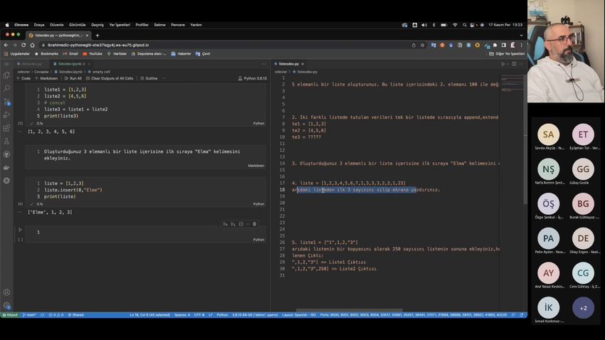 PYTHON PROGRAMMING — Şekerbank T.A.Ş. eğitimi